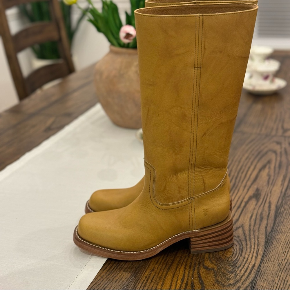 Frye Campus 14L Boots Size 8.5 / Wide Calf - Picture 8 of 15